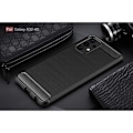Pikkukuva 2 / 2: Carbon Flex Samsung Galaxy A32 kotelot - Musta Black