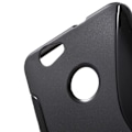 Miniatyrbillede 2 af 2: Bakker Huawei Nova S-kurvet fleksibelt cover - Sort Black