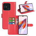 Miniatyrbillede 2 af 2: Klassisk Xiaomi Redmi 12C Flip Etui - Rød Red