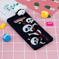Pikkukuva 2 / 2: Samsung Galaxy S10 3D Suloinen nukke kuosi suojakotelo - Ihanat Pandat Multicolor