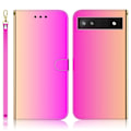 Pikkukuva 1 / 2: Mirror Google Pixel 6a Läppäkotelo - Rose Pink