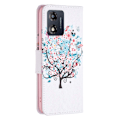 Miniatyrbillede 2 af 2: Wonderland Motorola Moto E13 Flip Etui - Blomst Træ Multicolor