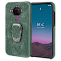 Pikkukuva 1 / 2: Iskunkestävä nahkasuojus soikealla jalustalla Nokia 5.4:lle - Vihreä Green
