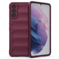 Miniatyrbillede 1 af 6: Blødt grebsformet cover til Samsung Galaxy S21 Plus 5G - Rød Red