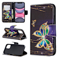 Miniatyrbillede 1 af 2: Wonderland iPhone 11 flip etui - Krystal Sommerfugle Multicolor