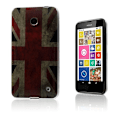 Miniatyrbillede 1 af 2: Westergaard cover til Nokia Lumia 630 - Gammeldags britisk flag Multicolor