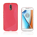 Pikkukuva 1 / 2: Lagerlöf Motorola Moto G4/G4 Plus Takakuori - Punainen Red