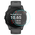Miniatyrbillede 1 af 2: 2 stk ENKAY Garmin Forerunner 255 skærmbeskytter i aluminiumsglas Transparent