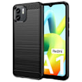 Miniatyrbillede 1 af 2: Carbon Flex Etui Xiaomi Redmi A1 - Sort Black