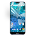 Pikkukuva 1 / 2: Nokia 8.1 Ultra kirkas LCD näytönsuoja Transparent