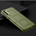 Miniatyrbild 2 av 2: Samsung Galaxy A50 robust fyrkantigt rutnätsfodral - Grön Grön
