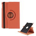 Miniatyrbillede 1 af 2: iPad Mini (2019) litchi læder etui - Orange Orange