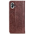 Pikkukuva 2 / 2: Aito nahkakotelo magneettisuljuksella Nothing Phone (1) - Ruskea Brown