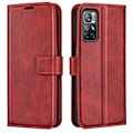 Pikkukuva 1 / 2: Lompakko Nahkakotelo For Xiaomi Redmi Note 11T 5G / Note 11s 5g - Punainen Red