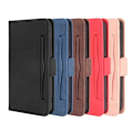 Miniatyrbillede 2 af 2: Modern-styled Læder Pung Etui til Nokia 7.3 - Rød Red