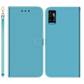 Pikkukuva 1 / 2: Mirror ZTE Blade A72 / ZTE V40 Vita flip case - Sininen Blue