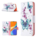 Pikkukuva 1 / 2: Wonderland Xiaomi Redmi 9C Läppäkotelo - Beautiful Perhonen Multicolor