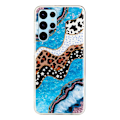 Miniatyrbillede 1 af 2: Deco Samsung Galaxy S22 Ultra Etui - Blå / Cow Blue