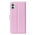 Miniatyrbillede 2 af 2: Klassisk Samsung Galaxy A04 Flip Etui - Lyserød Pink