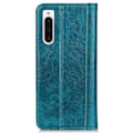Pikkukuva 2 / 2: Aito nahkakotelo magneettisuljuksella Sony Xperia 10 V - Vihreä Green