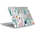 Miniatyrbild 2 av 2: HAT PRINCE MacBook Pro 14 M1 / M1 Max (A2442, 2021) sött fodral i djurstil - Smala Katter Grön