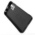 Pikkukuva 4 / 6: Pehmeä kahva muotoiltu kuori Xiaomi Redmi 10 2022 / Xiaomi Redmi 10 / Xiaomi Redmi 10 Prime / Xiaomi Redmi Note 11 - Tummanharmaa Silver grey