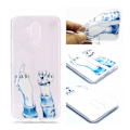 Miniatyrbillede 1 af 2: Huawei Mate 20 Lite mobiletui i silikone med mønster - Håndtegn Multicolor