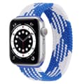 Miniatyrbillede 1 af 2: Apple Watch (45 mm) elastisk urrem - Blå / Blå / Størrelse: L Multicolor