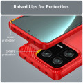 Pikkukuva 4 / 6: Carbon Flex Suojakotelo Xiaomi 13 Pro - Punainen Red