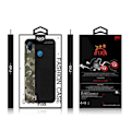 Miniatyrbillede 2 af 2: NXE Huawei P20 Lite camouflage Mønster splicing TPU etui - Militærgrøn Camouflage / Sort Green