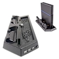 Miniatyrbillede 1 af 2: Sony PlayStation 4 - PS4 multifunktionel konsol og controller opladningsstander Silver grey