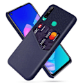 Pikkukuva 1 / 2: Bofink Huawei P40 Lite E Card kuoret - Tummansininen Blue