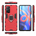Pikkukuva 2 / 2: Rengassuojakotelo - Xiaomi Redmi Note 11 Pro 5G / Note 11 Pro - Punainen Red