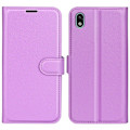 Miniatyrbillede 1 af 2: Klassisk Sony Xperia Ace III flip etui - Lilla Purple