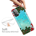 Miniatyrbillede 2 af 2: Juletaske til Samsung Galaxy A73 - Fyrretræer Og Snefnug Green