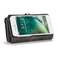 Miniatyrbild 2 av 2: Caseme Split Läder Plånboksfodral till iPhone 7 / 8 - Grå Silvergrå