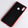 Miniatyrbillede 2 af 2: Huawei P20 Lite beskyttelsesetui i kunstlæder med Litchi overfalde - Rød Red
