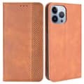 Miniatyrbilde 1 av 2: Bofink Vintage iPhone 14 Pro Læretui - Brun Brown