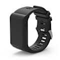 Miniatyrbillede 1 af 2: Garmin Vivoactive HR Erstatningsrem i silikone - Sort Black