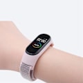 Pikkukuva 6 / 6: Xiaomi Mi Band 7 / 6 / 5 nylonkellon hihna - Vihreä Green
