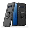 Miniatyrbillede 1 af 2: Samsung Galaxy S10 kickstand hybrid etui - Sort Black