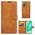 Pikkukuva 1 / 2: Lompakko Nahkakotelo For OnePlus 9 Pro - Oranssi Orange