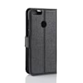 Miniatyrbillede 2 af 2: Huawei P Smart etui i læder med kortholder - Sort Black