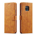 Miniatyrbillede 1 af 2: LC.IMEEKE Huawei Mate 20 Pro mobiletui i kunstlæder med kortholder - Brun Brown