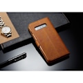 Pikkukuva 2 / 2: LC.IMEEKE Samsung Galaxy S10 Plus Flip kotelot - Ruskea Brown