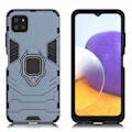 Miniatyrbillede 1 af 2: Ring Guard etui Samsung Galaxy A22 5G - Blå Blue