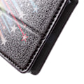 Pikkukuva 2 / 2: Moberg Huawei Ascend P8 Nahkakotelo Korttitaskuilla - Meteorisuihku Multicolor