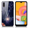 Miniatyrbild 2 av 2: Fantasy Samsung Galaxy A01 skal - Älg Blå