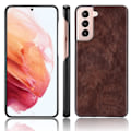 Pikkukuva 6 / 6: Croco Samsung Galaxy S21 Plus 5G kotelot - Ruskea Brown