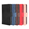 Miniatyrbillede 2 af 2: Modern-styled Læder Pung Etui til Samsung Galaxy Xcover 5 - Blå Blue